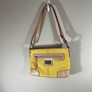 Tiganello yellow Leather shoulder Shoulder Purse handbag